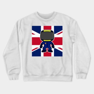 Lando Norris Custom Bobblehead - Flag Edition 2021 Season Crewneck Sweatshirt